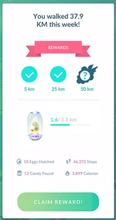 hy is adventure sync not working pokemon go