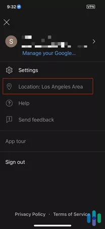 youtube tv account settings